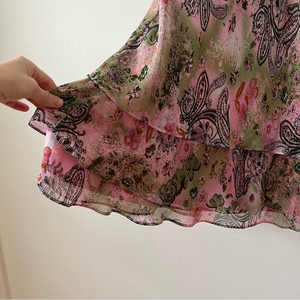 Karin Stevens vintage y2k Paisley Dress - Picture 7 of 8